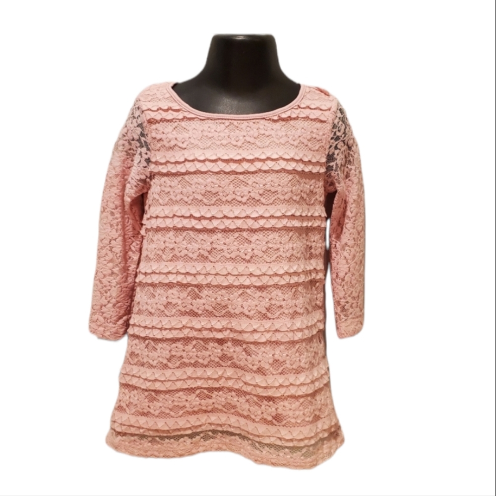 Lucky Brand Pink Lace Dress Size 2T